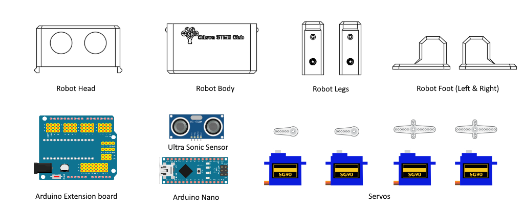 Otto Robot Parts
